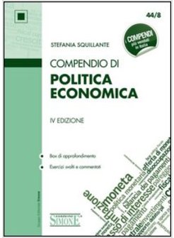 COMPENDIO DI POLITICA ECONOMICA