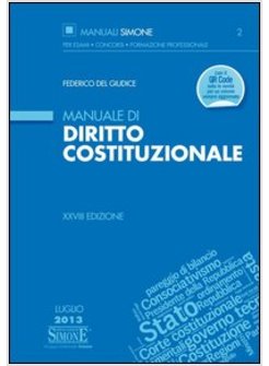 MANUALE DI DIRITTO COSTITUZIONALE