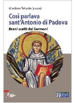 COSI' PARLAVA SANT'ANTONIO DI PADOVA 