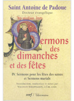 SERMONS DES DIMANCHES ET DES FETES IV