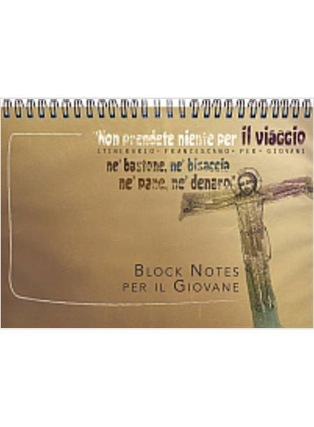 CAMPO SCUOLA AD ASSISI BLOCK NOTES