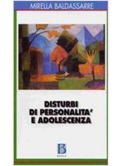 DISTURBI DI PERSONALITA' E ADOLESCENZA