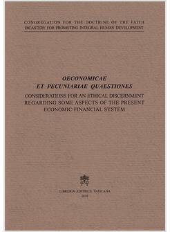 OECONOMICAE ET PECUNIARIAE QUAESTIONES - INGLESE