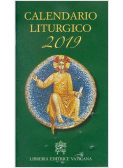 CALENDARIO LITURGICO 2019