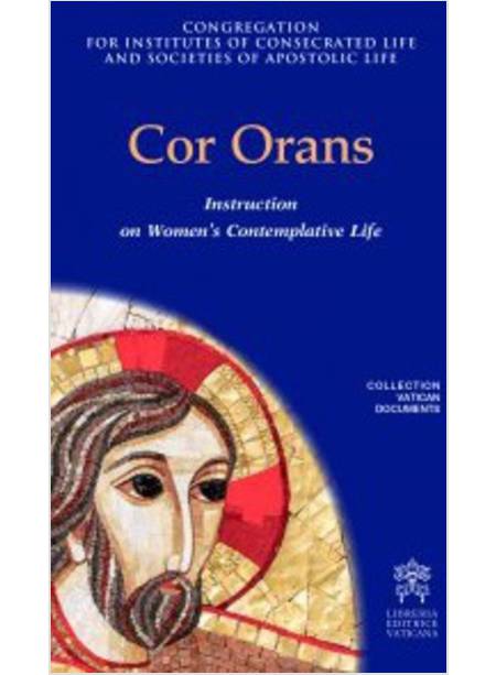 COR ORANS INSTRUCTION ON WOMEN'S CONTEMPLATIVE LIFE - INGLESE