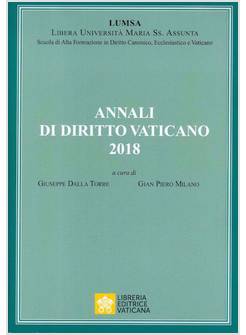ANNALI DI DIRITTO VATICANO 2018
