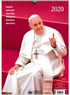 CALENDARIO PAPA FRANCESCO 2020