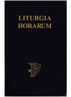 LITURGIA HORARUM COPERTINA IN PELLE E TAGLIO ORO VOL. 2