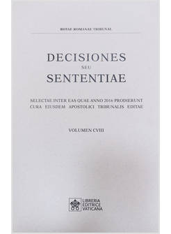 DECISIONES SEU SENTENTIAE 108/2016