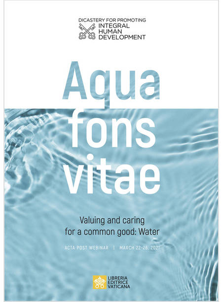 AQUA FONS VITA. VALUING AND CARING FOR A COMMON GOOD: WATER. ACTA POST WEBINAR. 
