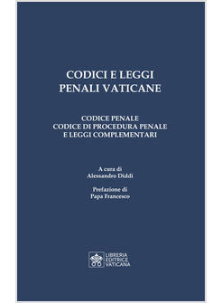 CODICI E LEGGI PENALI VATICANE