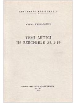 TEMI MITICI IN EZECHIELE 28, 1-19