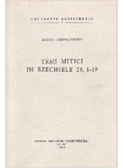 TEMI MITICI IN EZECHIELE 28, 1-19