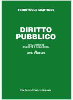 DIRITTO PUBBLICO 9 EDIZIONE