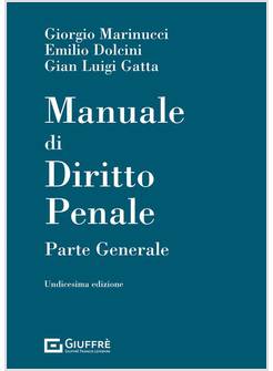 MANUALE DI DIRITTO PENALE PARTE GENERALE