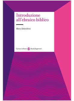 INTRODUZIONE ALL'EBRAICO BIBLICO