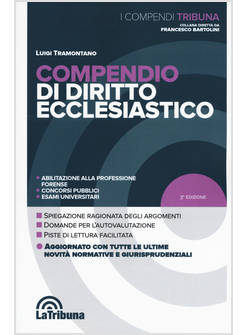 COMPENDIO DI DIRITTO ECCLESIASTICO