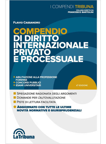 COMPENDIO DI DIRITTO INTERNAZIONALE PRIVATO E PROCESSUALE