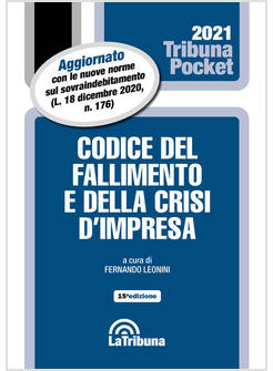 CODICE DEL FALLIMENTO E DELLA CRISI D'IMPRESA