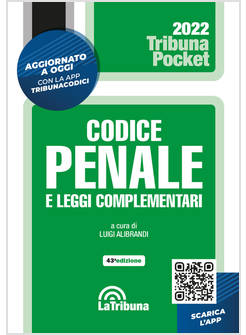 CODICE PENALE E LEGGI COMPLEMENTARI
