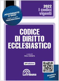CODICE DI DIRITTO ECCLESIASTICO