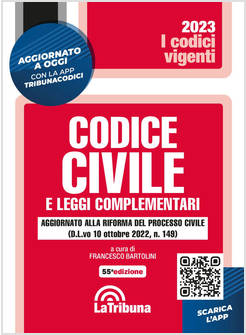 CODICE CIVILE E LEGGI COMPLEMENTARI