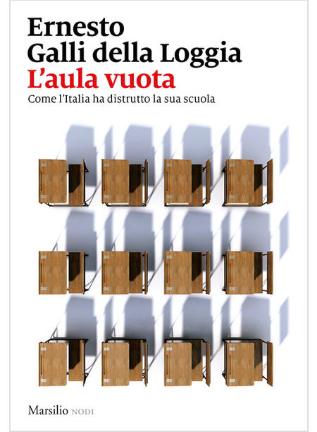 L'AULA VUOTA. COME L'ITALIA HA DISTRUTTO LA SUA SCUOLA