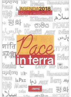 AGENDA BIBLICA E MISSIONARIA 2018 CM 15 X 21 COPERTINA RIGIDA