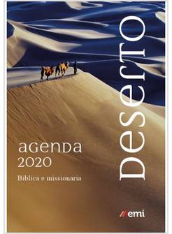 AGENDA BIBLICA MISSIONARIA 2020 BROSSURA TASCABILE CM 12 X 10