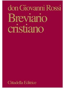 BREVIARIO CRISTIANO