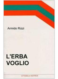 OLTRE L'ERBA VOGLIO DAL NARCISISMO POSTMODERNO AL SOGGETTO RESPONSABILE