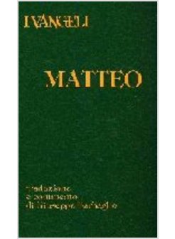 VANGELI MATTEO (I)