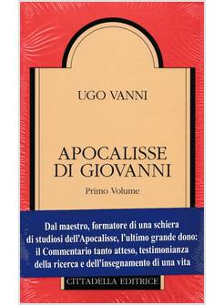 APOCALISSE DI GIOVANNI VOL. 1 E VOL 2   2 VOLUMI INSEPARABILI