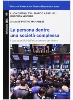 LA PERSONA DENTRO UNA SOCIETA' COMPLESSA
