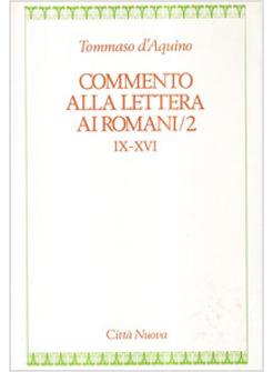 COMMENTO ALLA LETTERA AI ROMANI