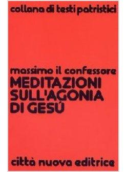 MEDITAZIONI SULL'AGONIA DI GESU'