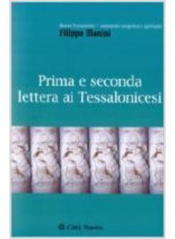 PRIMA E SECONDA LETTERA AI TESSALONICESI