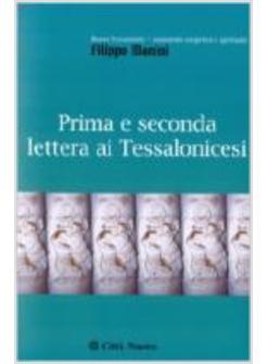 PRIMA E SECONDA LETTERA AI TESSALONICESI