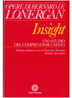 INSIGHT 3 UNO STUDIO DEL COMPRENDERE UMANO