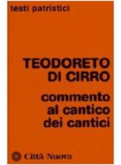 COMMENTO AL CANTICO DEI CANTICI 