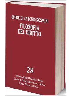 OPERE VOL. 28 FILOSOFIA DEL DIRITTO