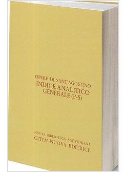 INDICE ANALITICO GENERALE VOL 4 P-S.