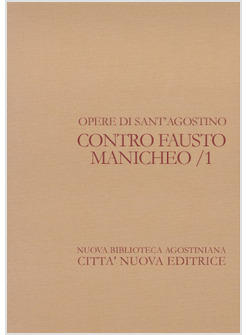 CONTRO FAUSTO MANICHEO OOSAG 14/1