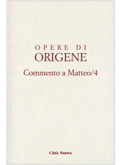 COMMENTO AL VANGELO DI MATTEO 4