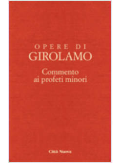 COMMENTO AI PROFETI MINORI