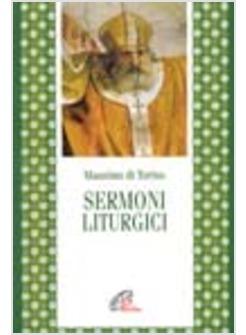 SERMONI LITURGICI
