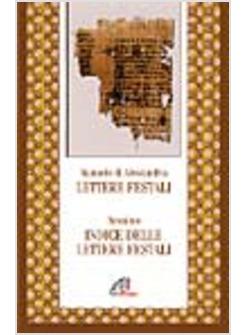 LETTERE FESTALI