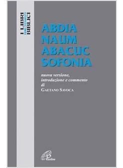 ABDIA NAUM ABACUC SOFONIA