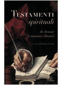 TESTAMENTI SPIRITUALI