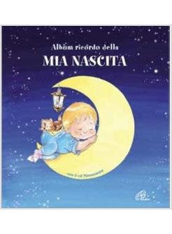 ALBUM RICORDO DELLA MIA NASCITA AZZURRO CON CD